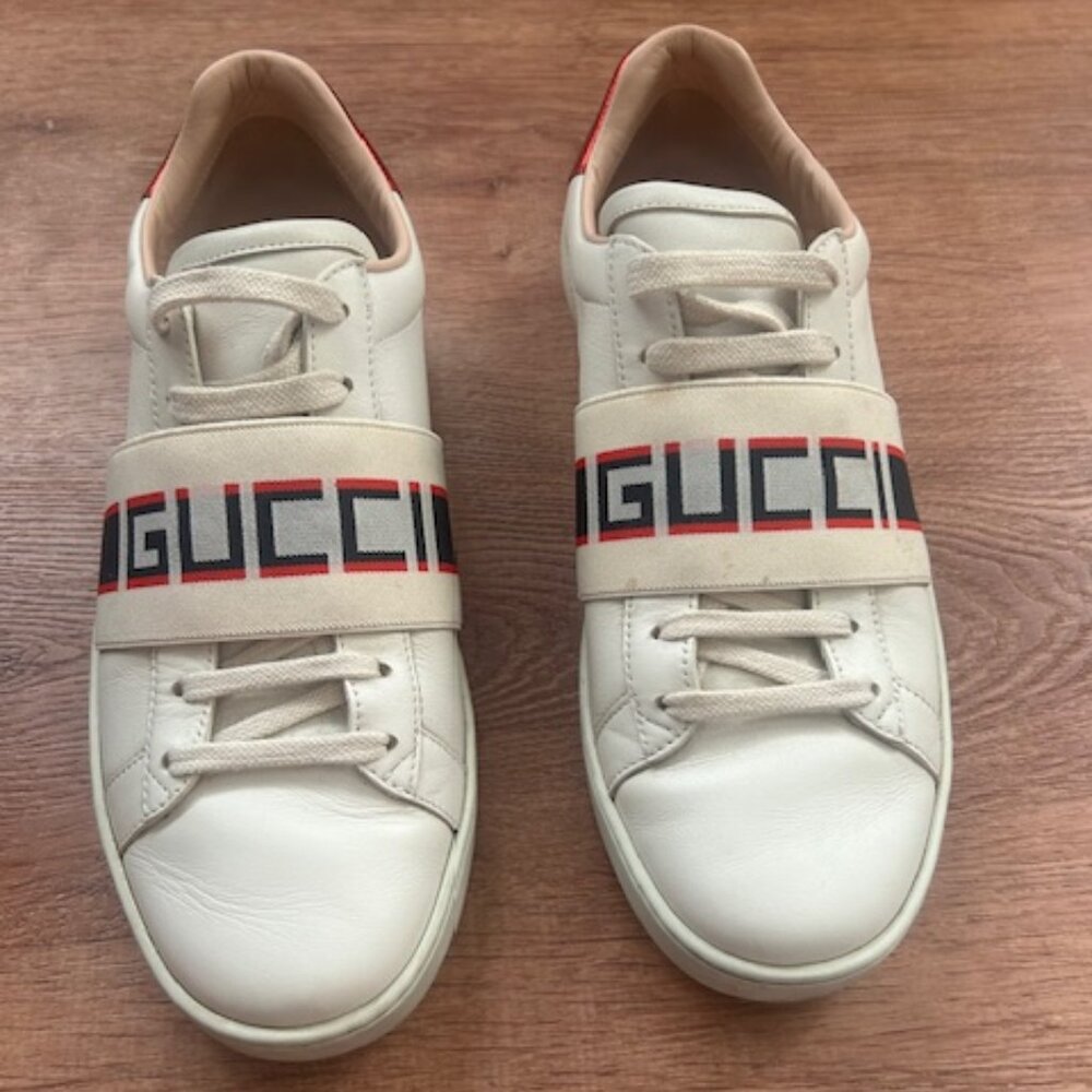 Authentic Gucci Ace sneakers 37.5